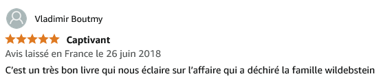 avis Les Milliards cachés des Wildenstein